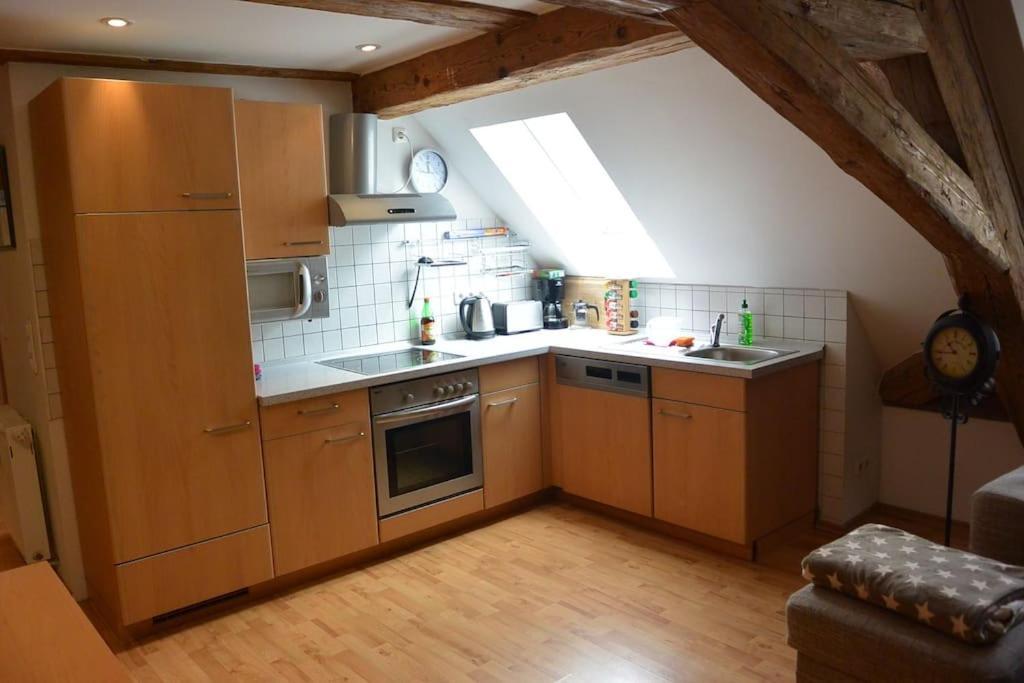 Apartment S10 In Bester Lage Stilvoll Im Zentrum Von Bayreuth Mit Klimaanlage Und Parkplatz Eksteriør bilde
